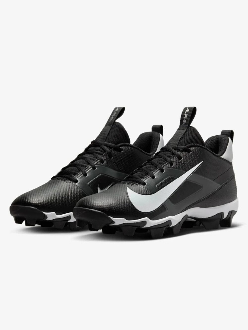 Rare Nike Alpha Menace 4 Shark Molded Football Cleats Men's Size 8.5